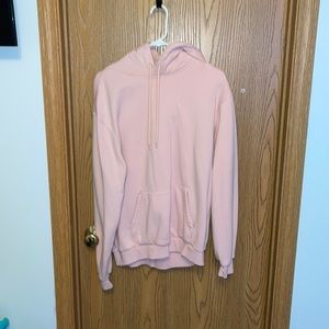 Pink H&M Hooded Sweatshirt